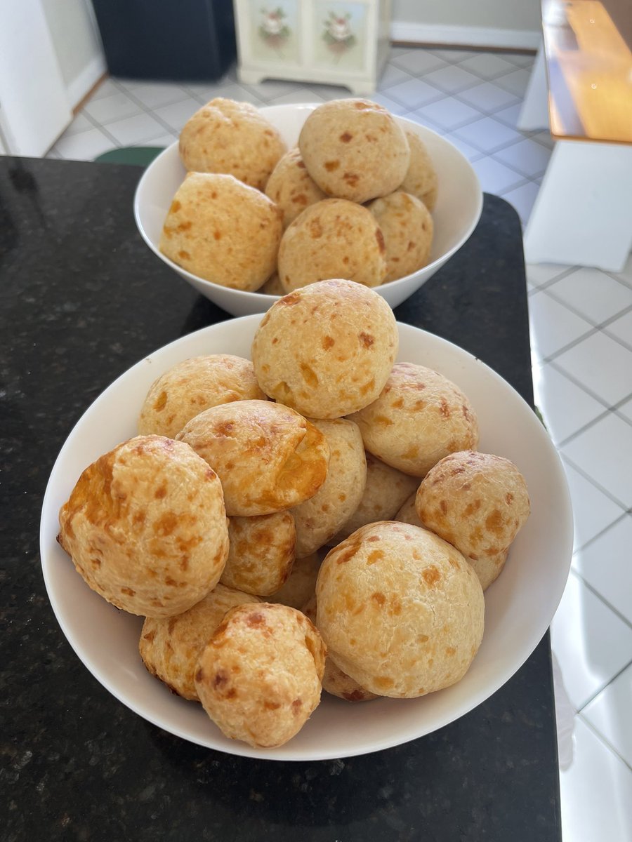 The many stages of making pão de queijo! #paodequeijo #minasgerais #mineiros