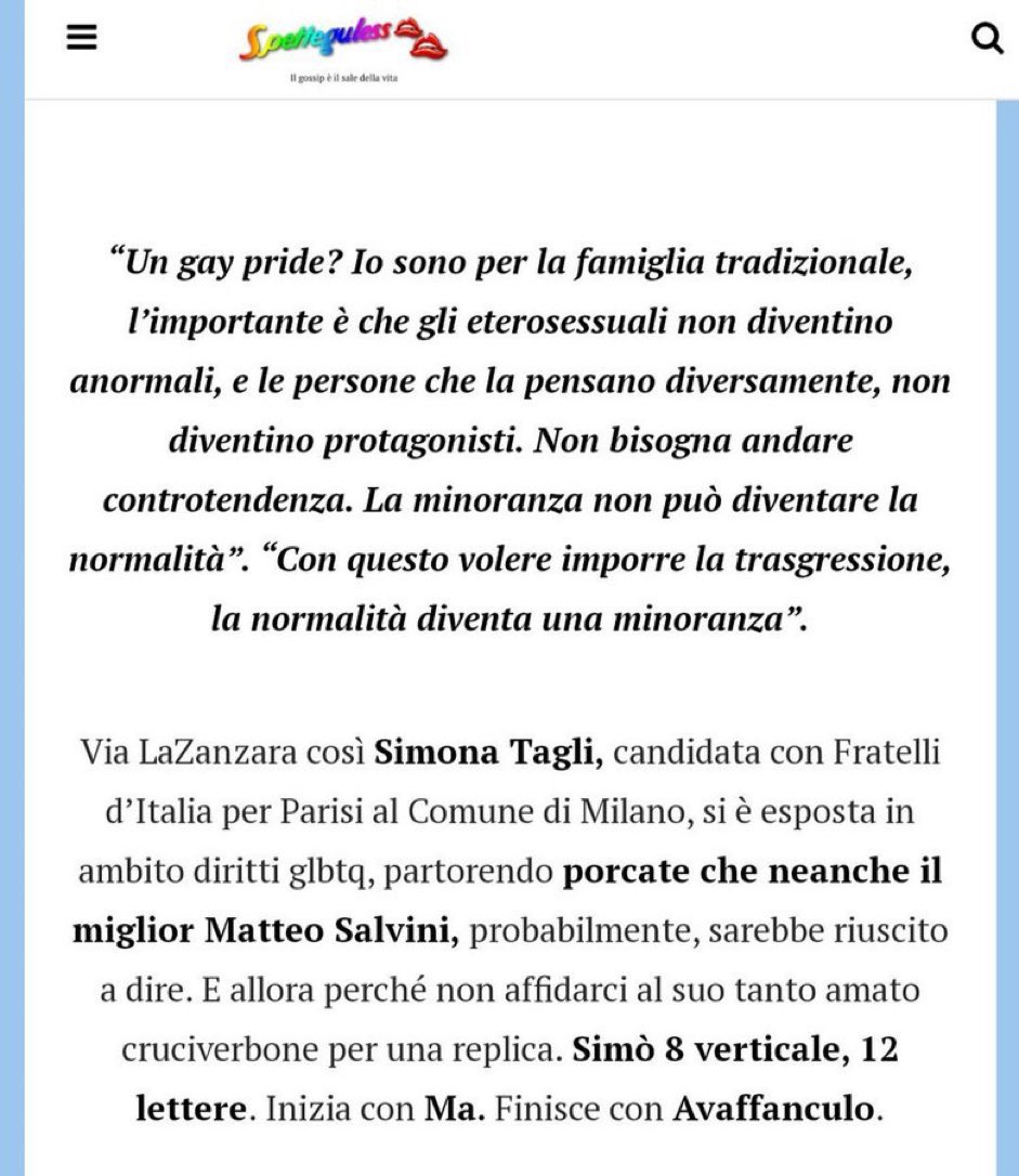 EddyRussi's tweet photo. @GrandeFratello Noi vorremmo #TAGGARE questa‼️
Simona Tagli sarà una nuova concorrente del Grande Fratello.
Ha più volte attaccato Beatrice Luzzi,come fanno la maggior parte.
Sappiamo già cosa fare ❓❓❓ noi crediamo di SI‼️🙃🙃🙃🤣🤣🤣 #grandefratello #Beatrice #beatriceluzzi #simonatagli #GF https://t.co/K5FTUa0aeW
