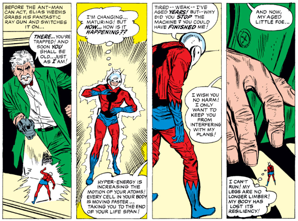 ObscureMarvel's tweet image. The Time Master first appeared in Tales to Astonish #43 #TimeMaster #AntMan #Marvel