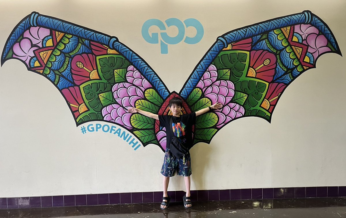UMIpapaKNOCKOUT's tweet photo. 今年は羽ばたくぞ!との意気込みを込めてます♪
#GPOFANIHI #GuamPremierOutlets #gpoguam #guam #グアム #guamtrip #小学生 #男の子 https://t.co/ae0QcvNPHW