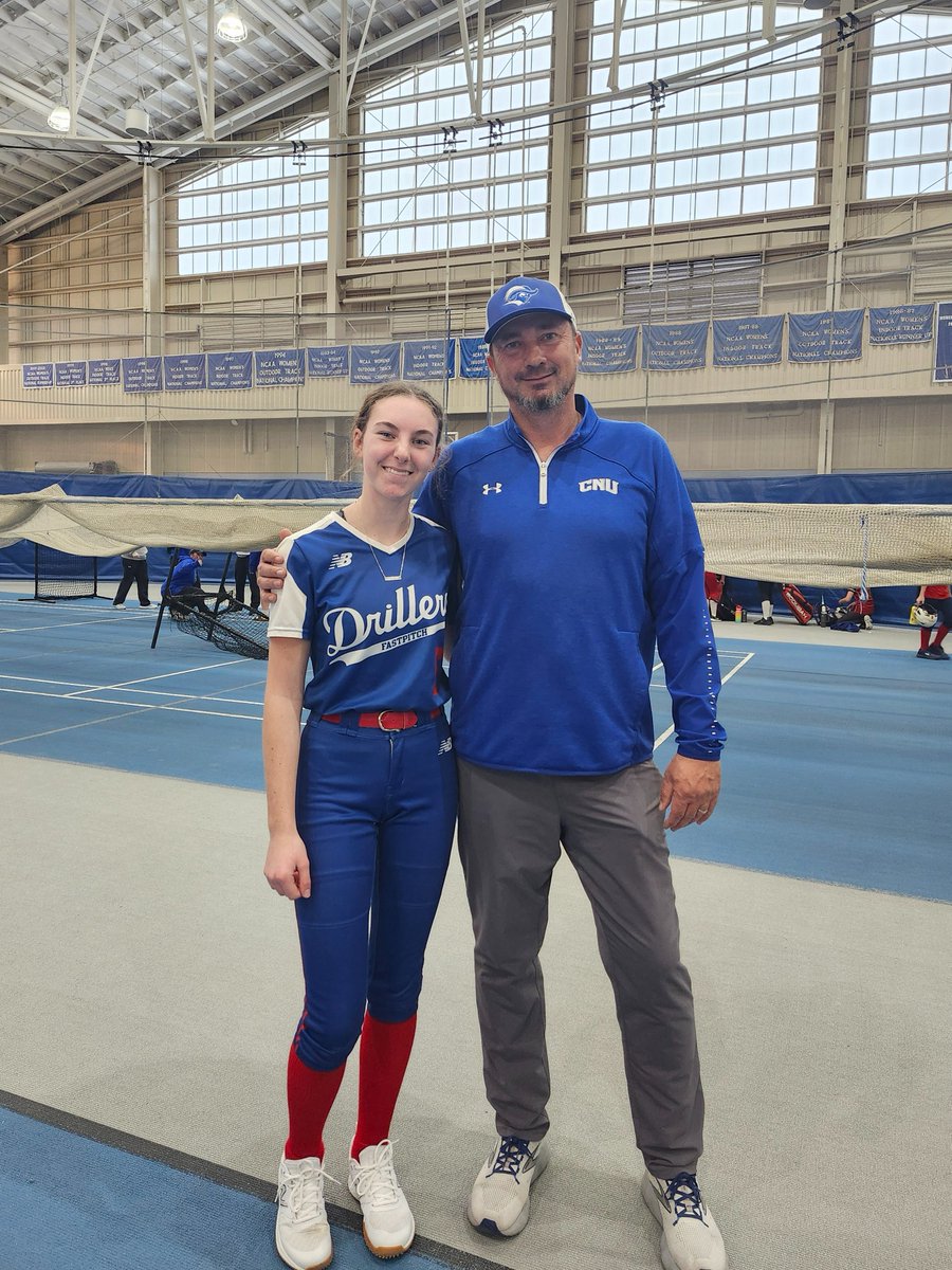 Thank you so much to the <a href="/CNUSoftball/">CNU Softball- 2022 National Champions</a> coaches and players for providing me with such a great opportunity today! 
<a href="/CoachKeithParr/">Keith Parr</a> <a href="/Savannahcouch/">Sofa</a>