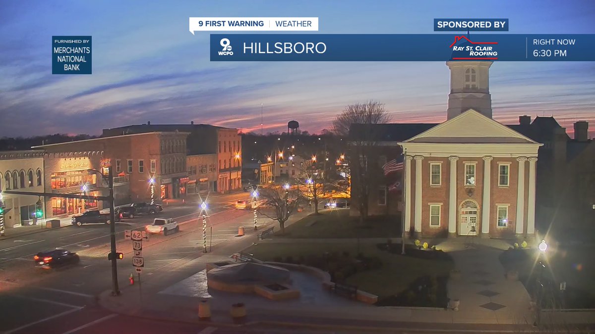 wxSpinner89's tweet photo. Gorgeous evening across the Tri-State! Here is a look over Hillsboro! #WPCO @WCPO #Cincywx #OHwx #NKYwx https://t.co/mi3QB8FhHf