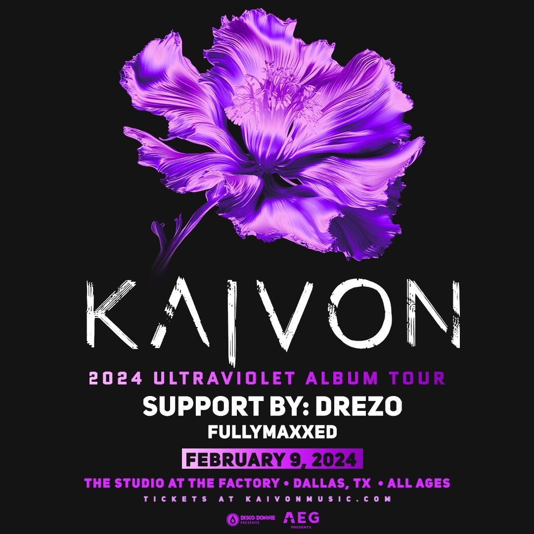 See yall Friday !!!! 💜 @KAIVONOFFICIAL + @drezomusic + @FullyMaxxed 🎟: axs.com/events/511375/…