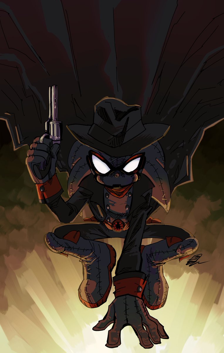 codetrillogy's tweet image. STEALTH THE HEDGEHOG: NOIR
#SonicTheHedgehog #spiderman #art