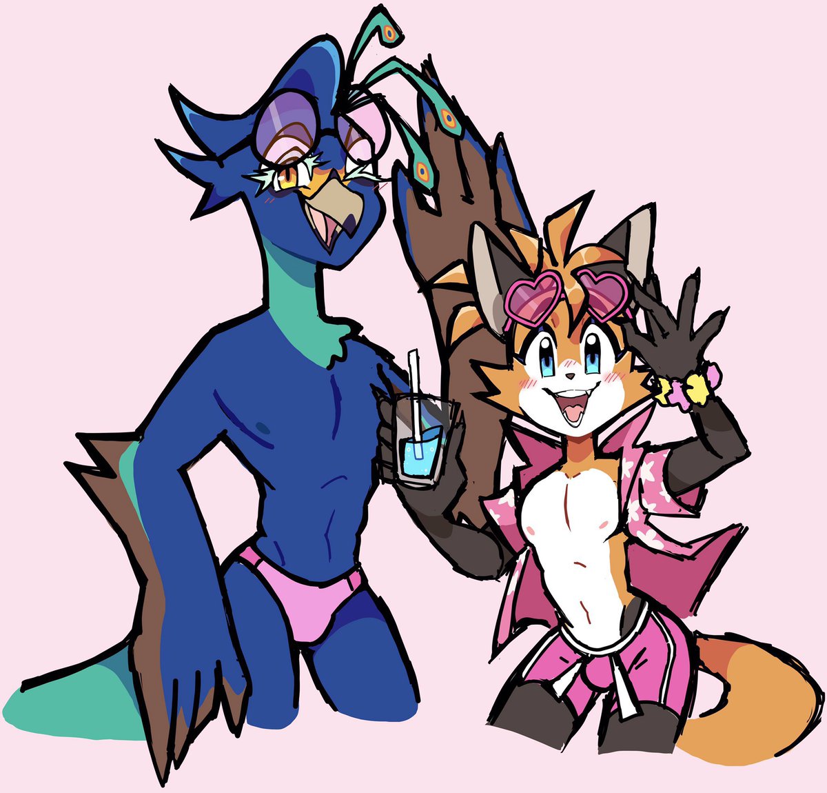 Agent_DINKY's tweet image. ⭐️New Intro Pin!⭐️
✨💙🩵Hello! My name is Dinky/Jadon! Expect lots of furries, Sonic and magical girls here (with an unhealthy amount of blue and pink to top it off)🩵💙⭐️✨