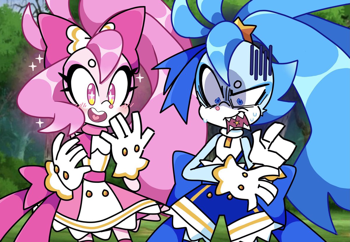 Agent_DINKY's tweet image. ⭐️New Intro Pin!⭐️
✨💙🩵Hello! My name is Dinky/Jadon! Expect lots of furries, Sonic and magical girls here (with an unhealthy amount of blue and pink to top it off)🩵💙⭐️✨