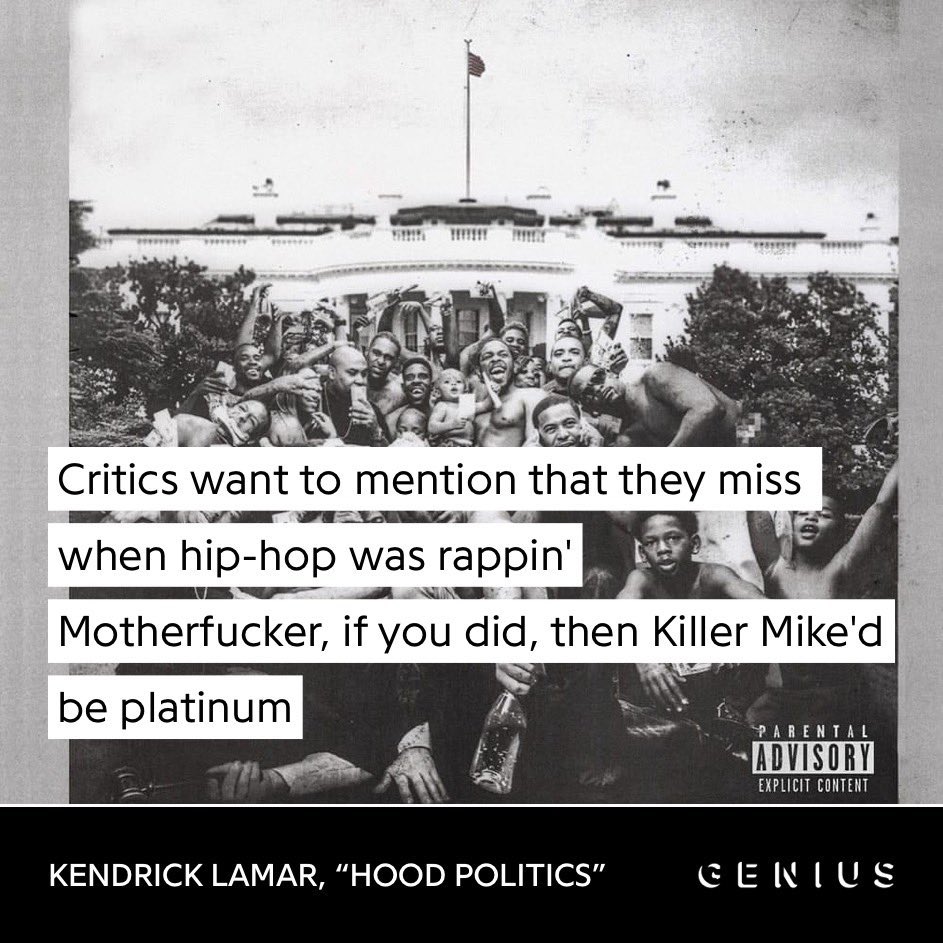 romeosgotgame's tweet photo. @ComplexMusic @KillerMike everybody say they miss real rap, but when real rap win, everybody mad🤦🏽‍♂️ https://t.co/eaKx8M4B0x