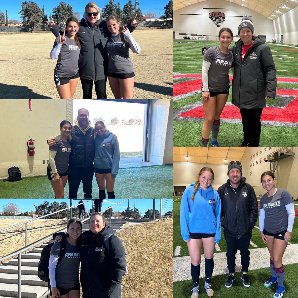 Fun weekend! Thank you @UNMLoboWSoccer for hosting an amazing ID camp and to the 8 other schools who attended! Had such an amazing time working with each coach and playing.