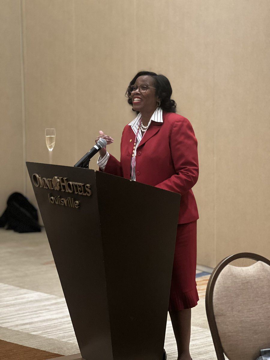 We always love to hear from @Nancecy, Dean of @UARKLaw, and our Life Fellows Champagne Toast sponsor!