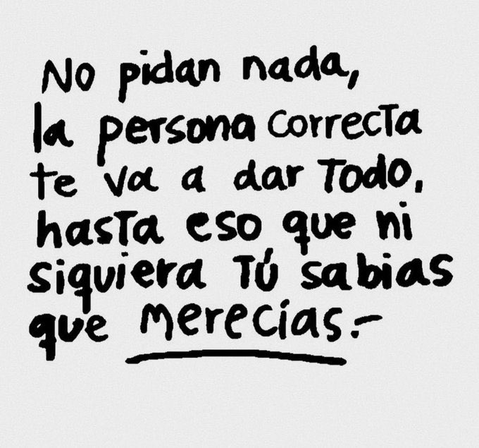 si no le nace, no se lo pidas.