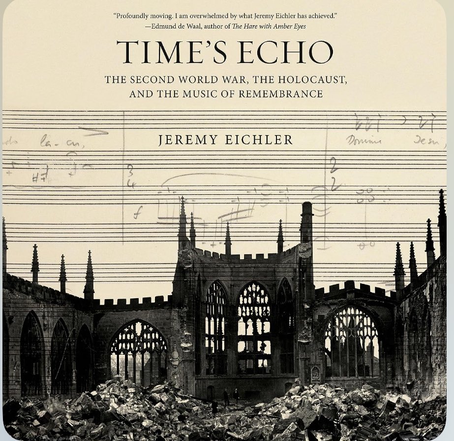 Finished “Time’s Echo” by Jeremy Eichler. It’s about Schoenberg, R. Strauss, Britten and Shostakovich during the Second World War. A book of depth and insight on Culture and History.