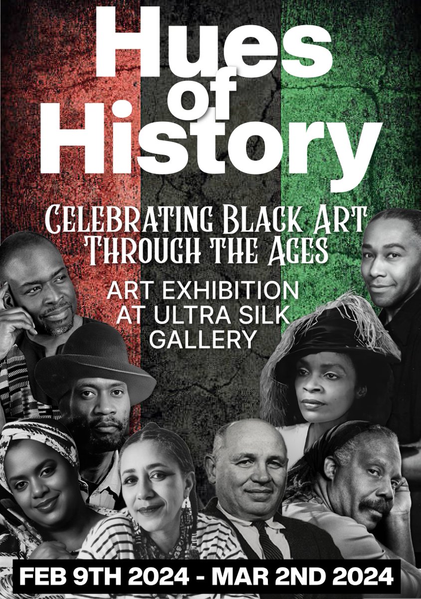 ultra_silk's tweet photo. Hues of History: Celebrating Black Art through the Ages Art Exhibition / Opening Reception
 https://t.co/jPHj4kB6ox https://t.co/iEiPxUDjNB