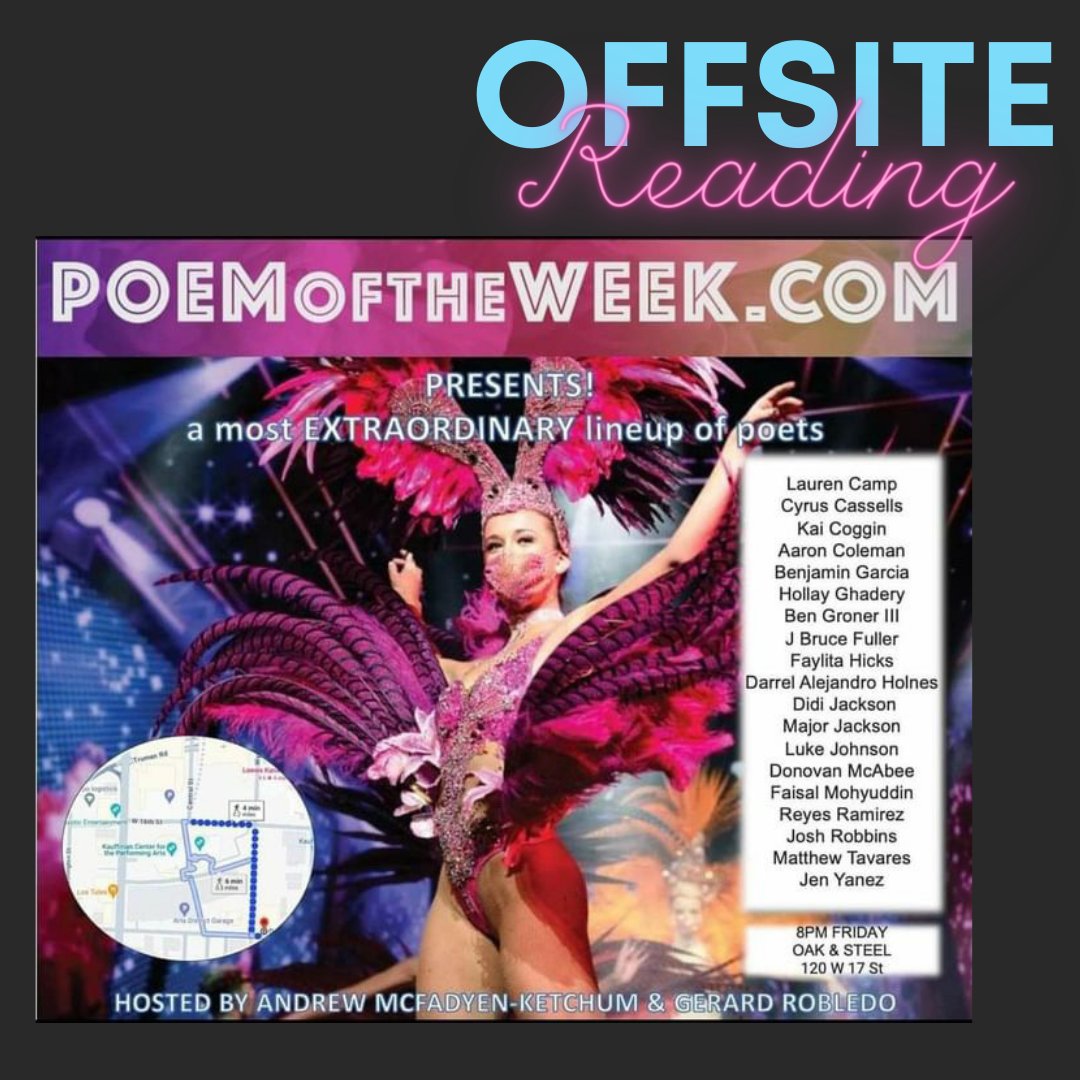 DefunktMag's tweet image. Hey there, bookworms, listen up! Wanna meet and greet our newest poet, Matthew Tavares? Head over to Booth #T3335 at AWP on Friday at 1:00 PM. He'll sign a copy of his debut chapbook just for you! Plus, don't miss out on hearing him read from his new book at the @poemoftheweek