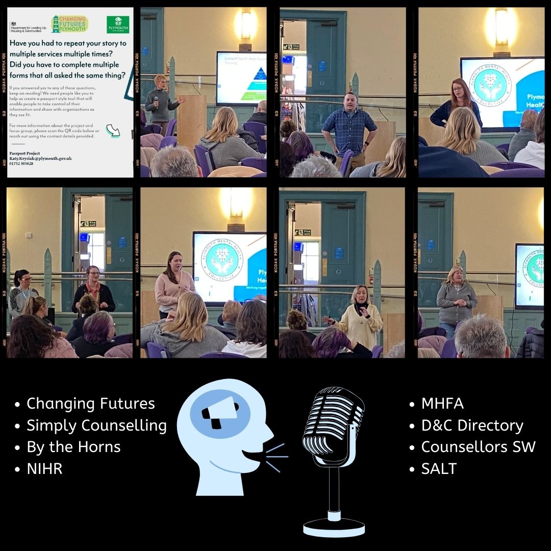 What a great start to our events for 2024!
Thank you to all guest speakers and attendees (approx. 60) of our 3rd event, catered by <a href="/DevonportLive/">Devonport Live</a> 
Please send us feedback here tinyurl.com/mv4x92d7 as we are already thinking about the next event! #PlymouthMentalHealthCollective