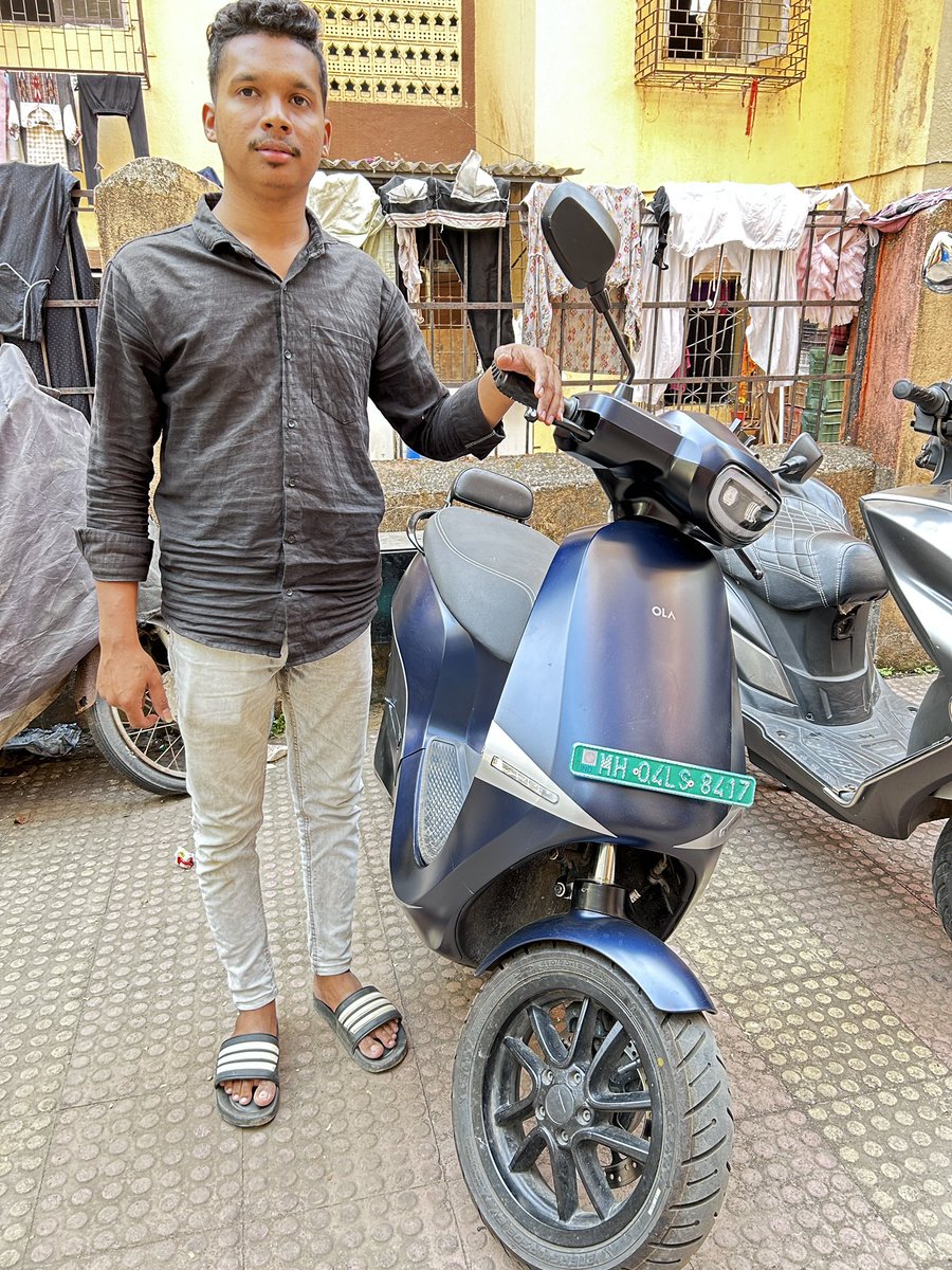 sameer_pednekar's tweet photo. @OlaElectric Dear Team I would like to Hugh light my Case number 01939019. I’m not happy with your response but Mr Santosh repair my Scotty in one call only I’ll give him 10 star he is soft spoken and talented person. https://t.co/FAi6ixKKpa