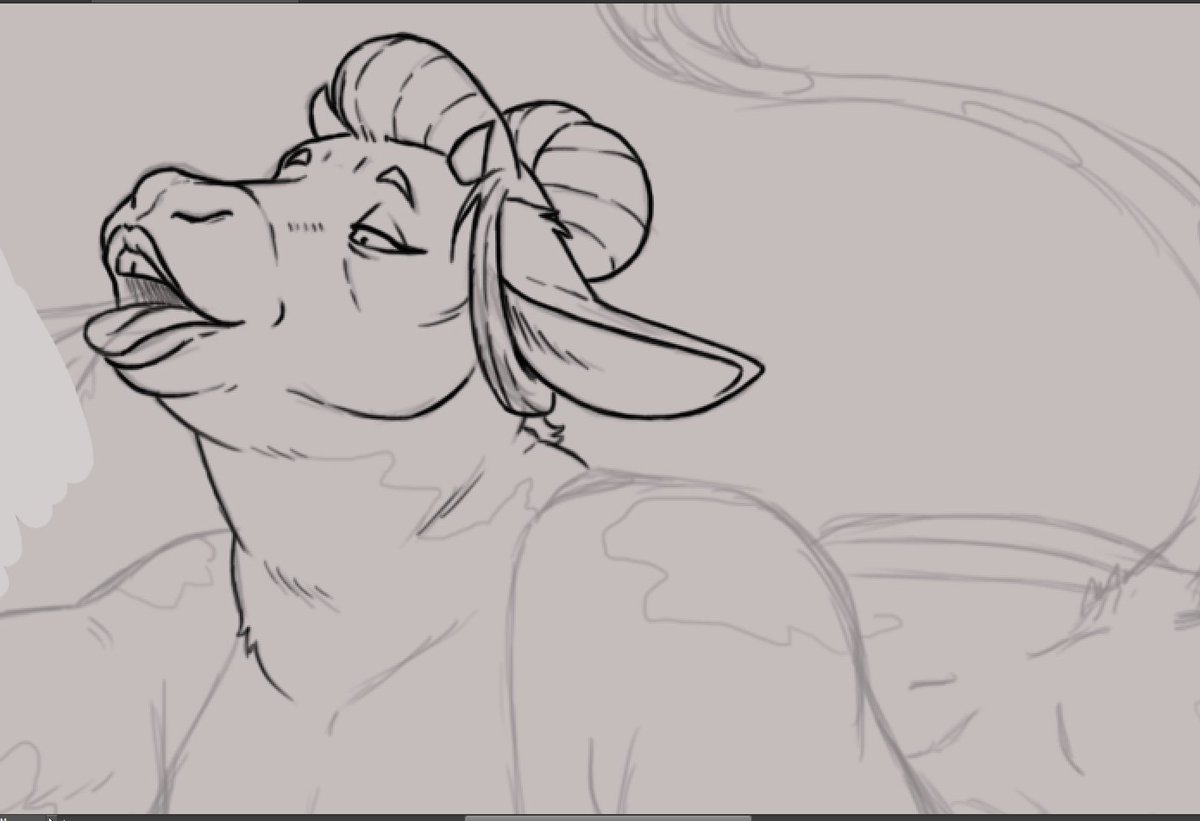 Occasionally, I remember that I can draw a cow