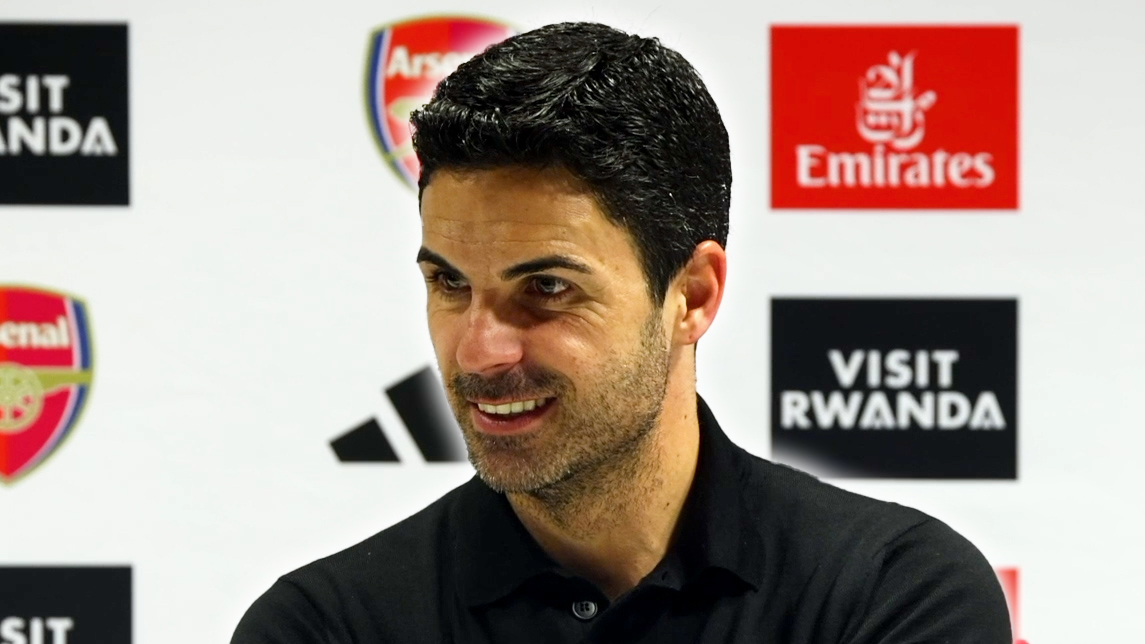 BeanymanSports's tweet photo. 🚨 NEW YOUTUBE VIDEO 🚨

'We are there for sure! WE'RE GOING TO CONTINUE TO BE THERE!' | Mikel Arteta | Arsenal 3-1 Liverpool

👉  https://t.co/whf1sfgYhU https://t.co/NkNdvWpYUI