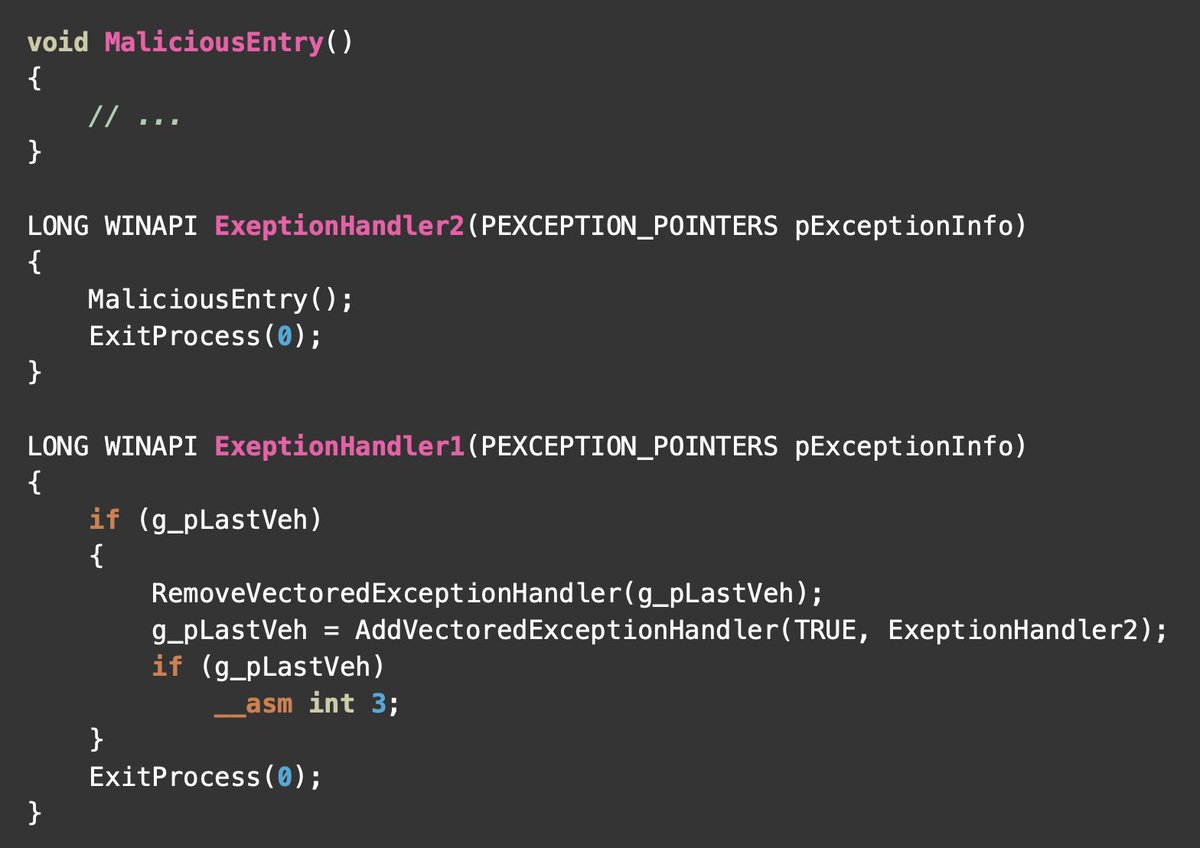 0xor0ne's tweet image. Great collection of anti debugging techniques by @_CPResearch_
anti-debug.checkpoint.com
#malware #infosec