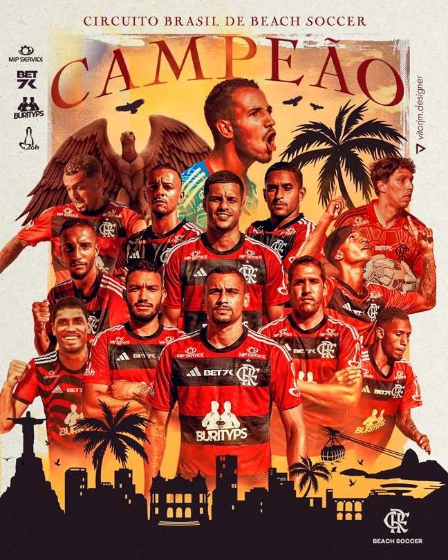 FlamengoBeachS's tweet photo. Voltamos Nação!!! 

Depois de termos as contas do X hackeadas, voltamos como Campeões Nacionais!

Patrocinadores:
@burytips
@Bet7K_
@ohaagua

#Flamengo
#beachsoccer https://t.co/57nLa6Uiqa