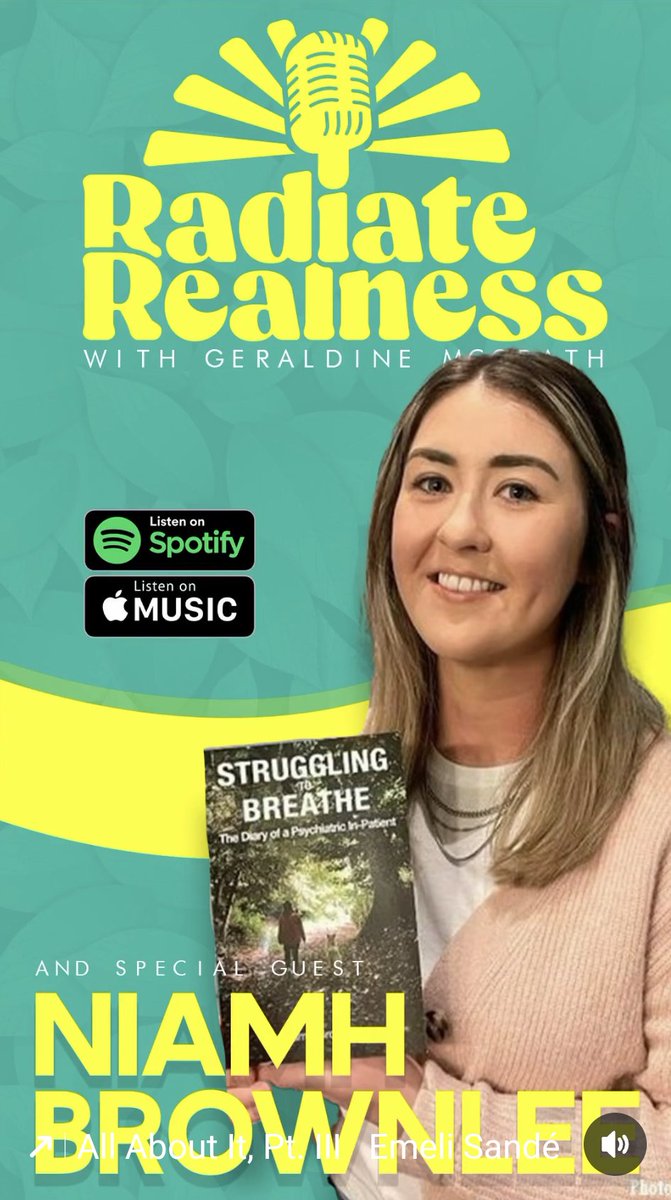 Radiate Realness podcast episode available now 🎙️