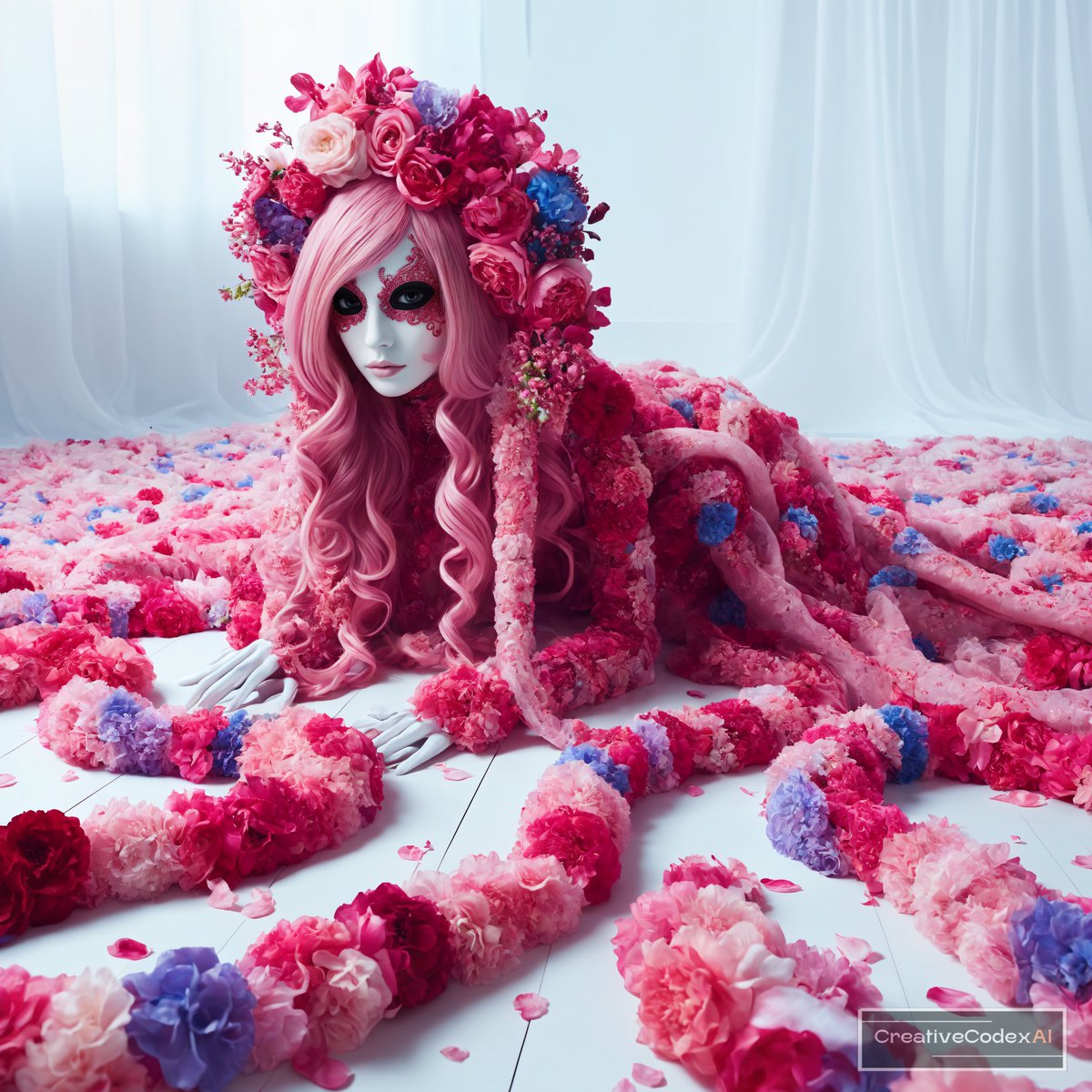 ROSHENDILAN's tweet photo. Can't decide, flower dress or tentacle fun? ✨This dream figure has it all! 🌸🐙
🌹
#realitybends #surrealart #aiandhumanity #aiartcommunity #aiartwork #ai #art #creativecodexai #FashionFantasy #MYSTERY #WonderfulWorld #MODEL #photography #art #aiart #AIArtCommuity #AIArtwork https://t.co/6doYHXP8Wy