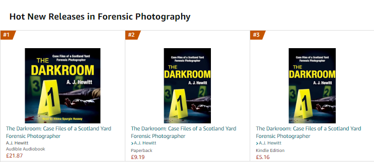 Scotland Yard CSI- The Darkroom #Memoir #TrueCrime tweet media