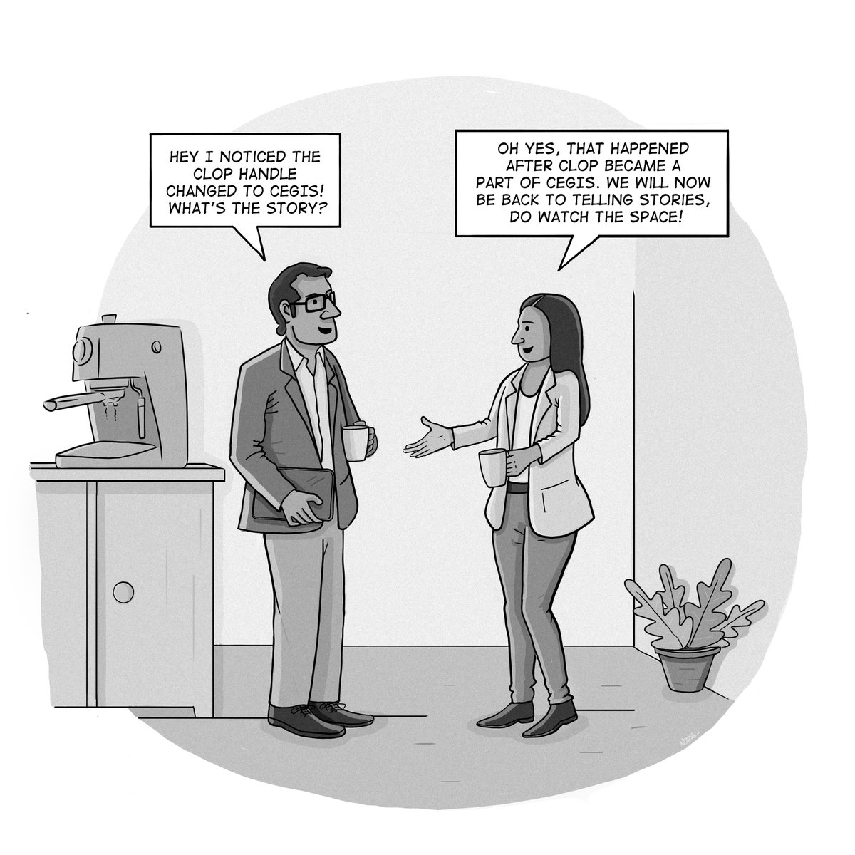 Did you notice the change too? #CEGIS #CEGISinX #NewIdentity #NewBeginnings  #CLOPtoCEGIS #CEGISinAction