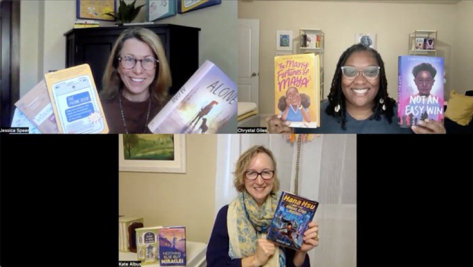 📢📢GIVEAWAY!!📢📢 #Teachers and #Librarians! 📚FREE virtual class visit w/ 3 amazing middle grade authors!! 📚RT/F to enter 📚Tag friends for extra entries 📚Ends Wed 2/7 📚US/CAN 📚Good luck!!