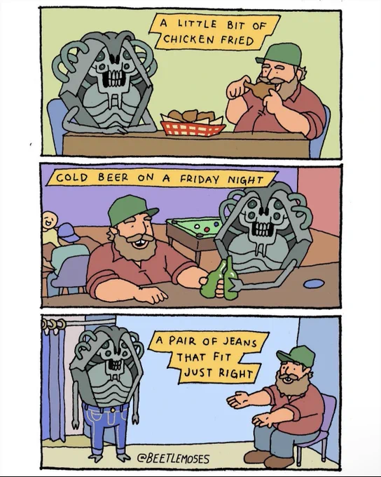 If you see this post a monster 