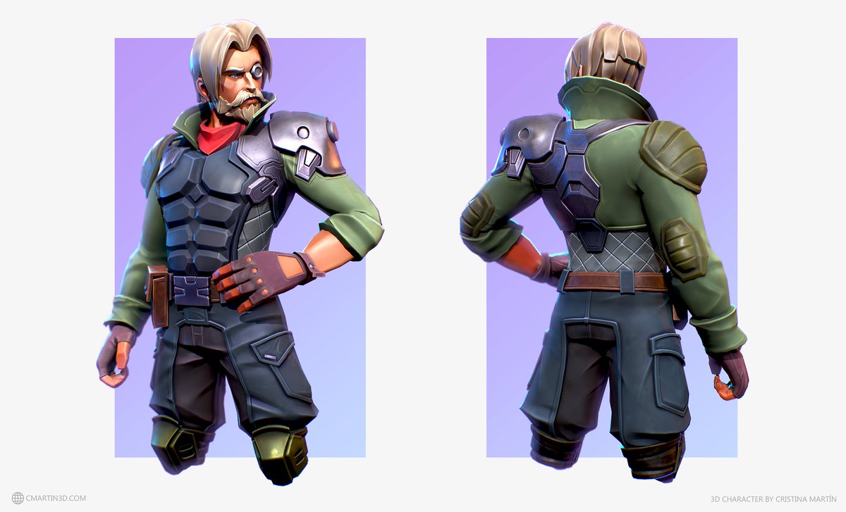 cmartin3d's tweet photo. It's been a long time since the last time I posted a project. Today I wanted to share a character I did long time ago.

Here is the Artstation post for more renders and turntable: https://t.co/GlAw8Ofdqg

#3dartwork #characterart #blender https://t.co/O6CcFOrHUA