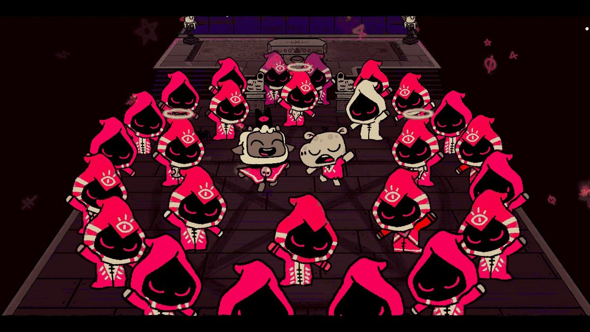 DannyLeeMoon's tweet photo. #CultOfTheLamb #NintendoSwitch https://t.co/qWrM3HCPy6