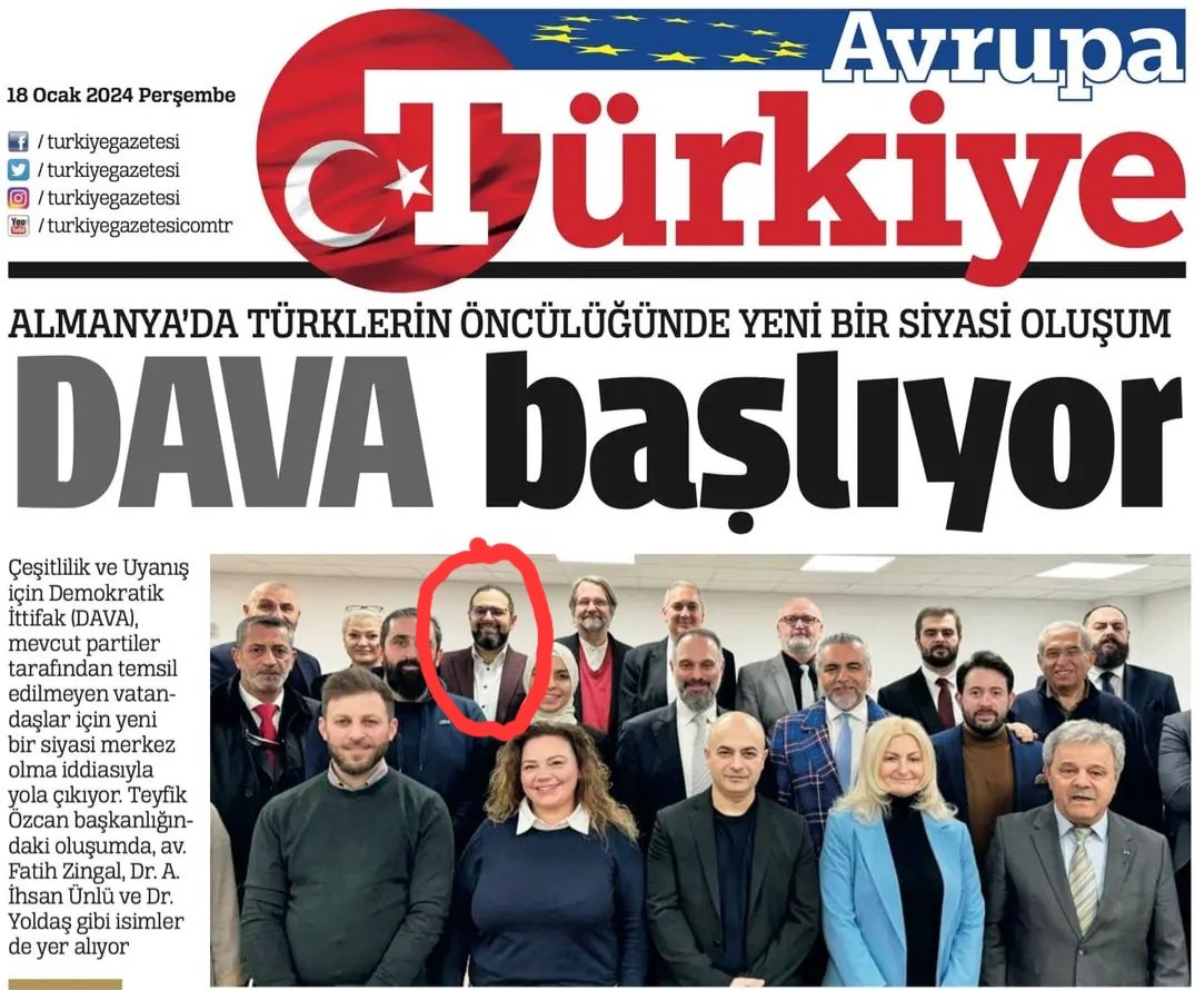 erenguevercin's tweet photo. Wird ja immer interessanter: Zu den Gründungsmitgliedern des #AKP-Ablegers #DAVA gehört auch Mohammed Ale Hosseini, Vorsitzender der "Islamischen Gemeinschaft der schiitischen Gemeinden Deutschlands e.V.“ (IGS).
Der #Verfassungsschutz bezeichnet den #IGS als "wichtiges Element für die Steuerung der Interessen des #IZH, was "neben der iranischen Botschaft die wichtigste Vertretung des Iran in Deutschland und ein bedeutendes Propagandazentrum des Iran in Europa" sei.
Eben berichtet ein #DAVA-Gründer im türkischen Sender Kanal Avrupa, dass  auf Listenplatz 4 für das Europaparlament ein iranischstämmiger Informatiker kandidieren werde. Mohammed Ale Hosseini ist Wirtschaftsinformatiker. Neben #AKP-Propagandisten finden sich also auch Propagandisten des iranischen Regimes in der #DAVA?