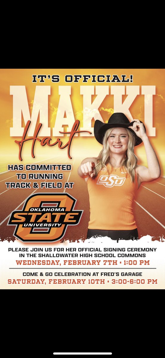 makki hart (@makkihart11) on Twitter photo Happy Senior Sunday😉🧡🖤#GoPokes <a href="/ShallySportsNet/">Shallowater Sports Network</a> <a href="/CollieronTV/">A David Collier</a> <a href="/pchristy11/">Pete Christy</a> <a href="/806hsscmedia/">Jasone Pearson</a> <a href="/KaleSteed/">Kale Steed</a> <a href="/run4okstate/">Oklahoma State XC/T&F</a> Happy Senior Sunday😉🧡🖤#GoPokes <a href="/ShallySportsNet/">Shallowater Sports Network</a> <a href="/CollieronTV/">A David Collier</a> <a href="/pchristy11/">Pete Christy</a> <a href="/806hsscmedia/">Jasone Pearson</a> <a href="/KaleSteed/">Kale Steed</a> <a href="/run4okstate/">Oklahoma State XC/T&F</a>