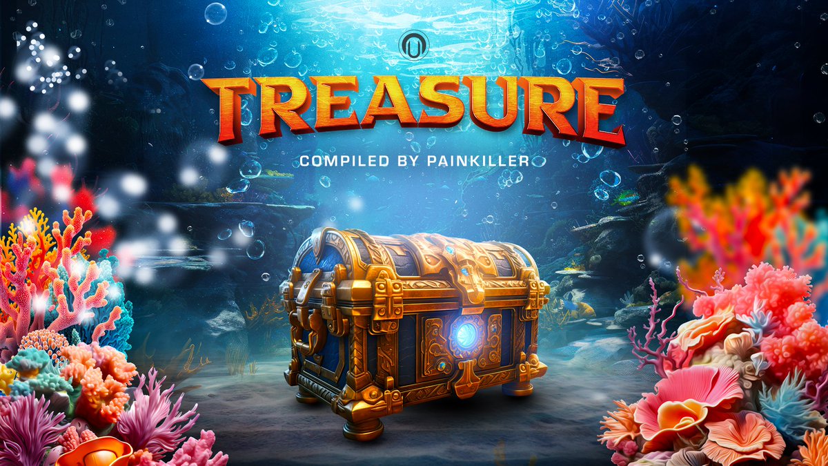 PainkillerMusic's tweet photo. Treasure - Compiled by Painkiller
Deep in the Ocean between bubbles and cliffs, 
colorful marine garden and glowing drops of sunshine, 
I found a Treasure full of delicious electronic beats. 
Out Now on your favorite platforms >>>
https://t.co/Rcm1zHKMF9 https://t.co/RdqIdIAXTe