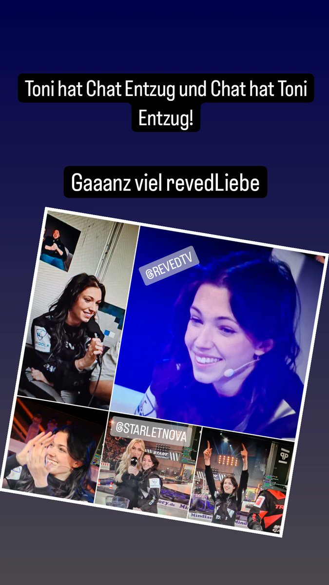Soooo schön dich mal wieder auf Twitch zu sehen! <a href="/RevedTV/">Antonia</a>