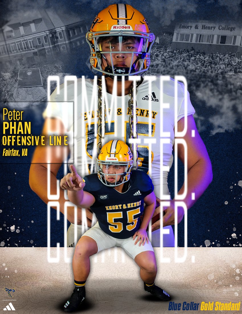 I am very excited to announce my commitment to @EmoryHenry_FB. #GoWasps @CoachWalters_ @CoachNewsomeEHC @CoachWellyEHC @WoodsonFB