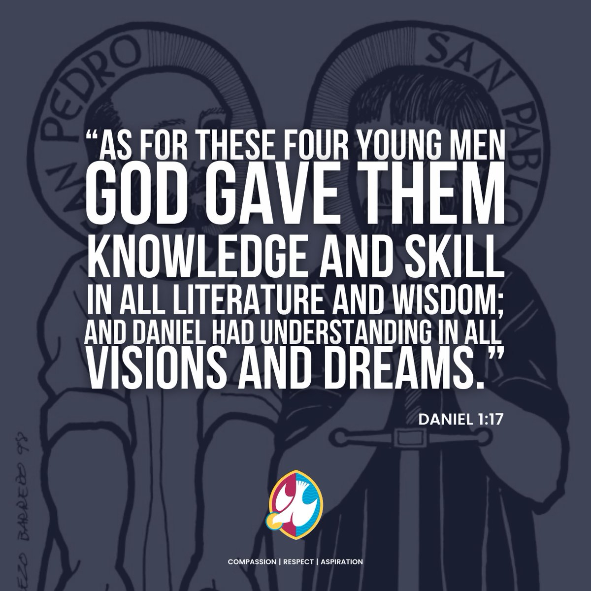 StsPnP's tweet photo. Our February #VerseoftheMonth was chosen by #TeamEnglish.
"We chose this verse as it reminds us the overall importance of literature and reading. As many have quoted in history, the gift of knowledge is the highest gift in the world."
#BePandP #VOTM #English #OurFaithGuidesUs https://t.co/MKPbFajtOa