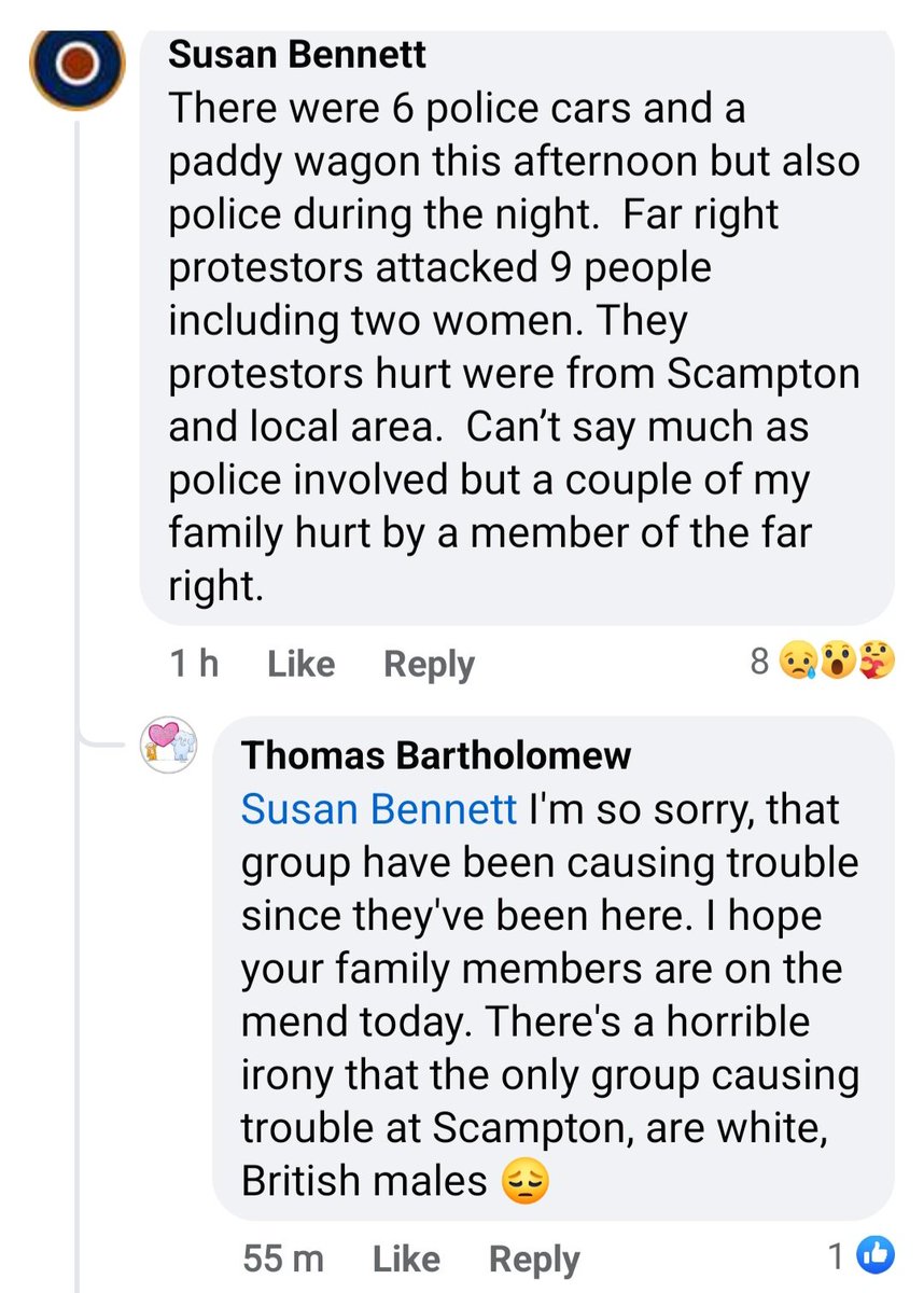 Unite Against Fascism (@uaf) on Twitter photo Vicious Far right fall out in Lincoln! Women attacked around RAF Scampton, anti refugee campaigns have led to internal fascist attacks on one another.
This has been brewing for a while as various goons have been at loggerheads.
<a href="/AntiRacismDay/">Stand Up To Racism</a> <a href="/Lincsno2racism/">LincolnshireStandUptoRacism</a> <a href="/Searchlight_mag/">@Searchlightmagazine</a> Vicious Far right fall out in Lincoln! Women attacked around RAF Scampton, anti refugee campaigns have led to internal fascist attacks on one another.
This has been brewing for a while as various goons have been at loggerheads.
<a href="/AntiRacismDay/">Stand Up To Racism</a> <a href="/Lincsno2racism/">LincolnshireStandUptoRacism</a> <a href="/Searchlight_mag/">@Searchlightmagazine</a>