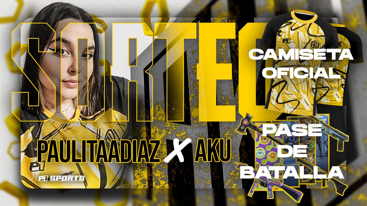 🎁SORTEO ANIVERSARIO TWITCH @𝗣𝗔𝗨𝗟𝗜𝗧𝗔𝗔𝗗𝗜𝗔𝗭🎁

Requisitos:
✅Repost + MG al post
✅Seguir a <a href="/TeamAkuAku/">Team Aku Aku</a> y <a href="/Paulitaadiaz_/">Paulita</a>
✅Mencionar a 2 amigos

🗓️El ganador se anunciará en el canal de Twitch de Paulita el 20/02.

📺 twitch.tv/paulitaadiaz

💛Mucha suerte a todos💛