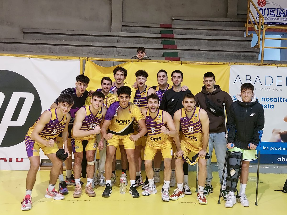 uemataro's tweet photo. 🔥 LA 𝗦𝗘𝗧𝗘𝗡𝗔 TAMBÉ PEL COPA!
✅ Sènior B 76 - 56 Minguella 

😤 Gran 3r parcial dels nostres per agafar avantatge i tornar al camí de la victòria! Bona feina, equip!

⏯️ Important triomf abans del proper cap de setmana de descans.
#somgrocs💛💜 https://t.co/aNhWV85mK8