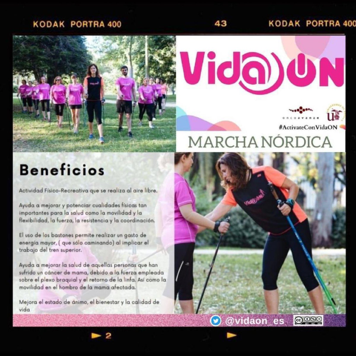 vidaon_es's tweet photo. En el #WorldCancerDay2024 desde #VidaON os invitamos a compartir los 
✅BENEFICIOS de nuestros
4️⃣Programas de ejercicio físico personalizado a #pacientes oncológicos:
🚶‍♀️🥢Marcha nórdica 
🏊‍♀️Deep water runing 
🏋️‍♀️Entrenamiento Funcional y
🚣‍♀️Remo. 
#DiaMundialContraElCancer #cancer https://t.co/sl2OvD2bAU