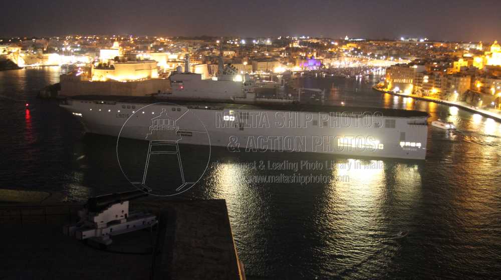 #MarineNationale (#FrenchNavy) #MistralClass #AmphibiousAssaultShip #FS_DIXMUDE #L9015 #leaving #grandharbourmalta - 04.02.2024 - www.maltashipphotos.com- NO PHOTOS can be used or manipulated without our permission @FranceinMalta @Cecmed_Off @WarshipCam @YorukIsik @ShippingMag