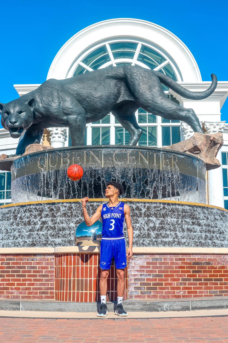 Big Thank you to <a href="/coachclayman/">Flynn Clayman</a> &amp; <a href="/HPUMBB/">HPU Men's Basketball</a> for a great visit. Go Panthers!! 🟣⚪️