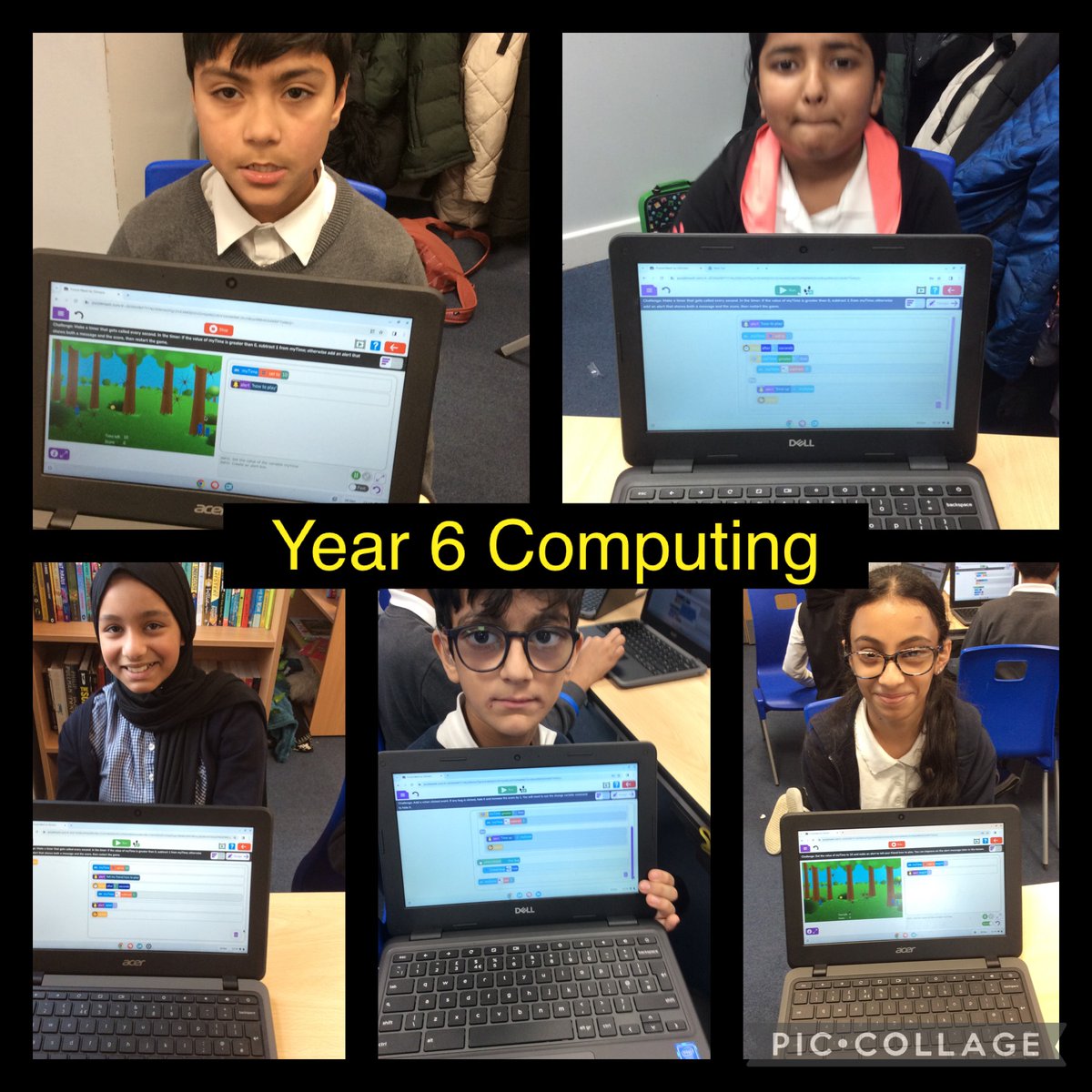 HucklowPrimary's tweet image. Year 6 completed their coding learning by coding a game called Splatty Bug. They had to follow as series of instructions to code the game so that it worked correctly. Any errors they had to learn to debug.

#y6computing #coding #splattybug #PurpleMash