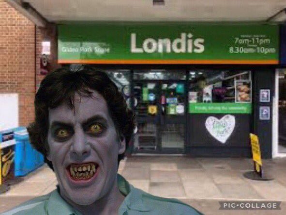 An American were wolf in Londis  #AwfullyBritishHorrorFilms