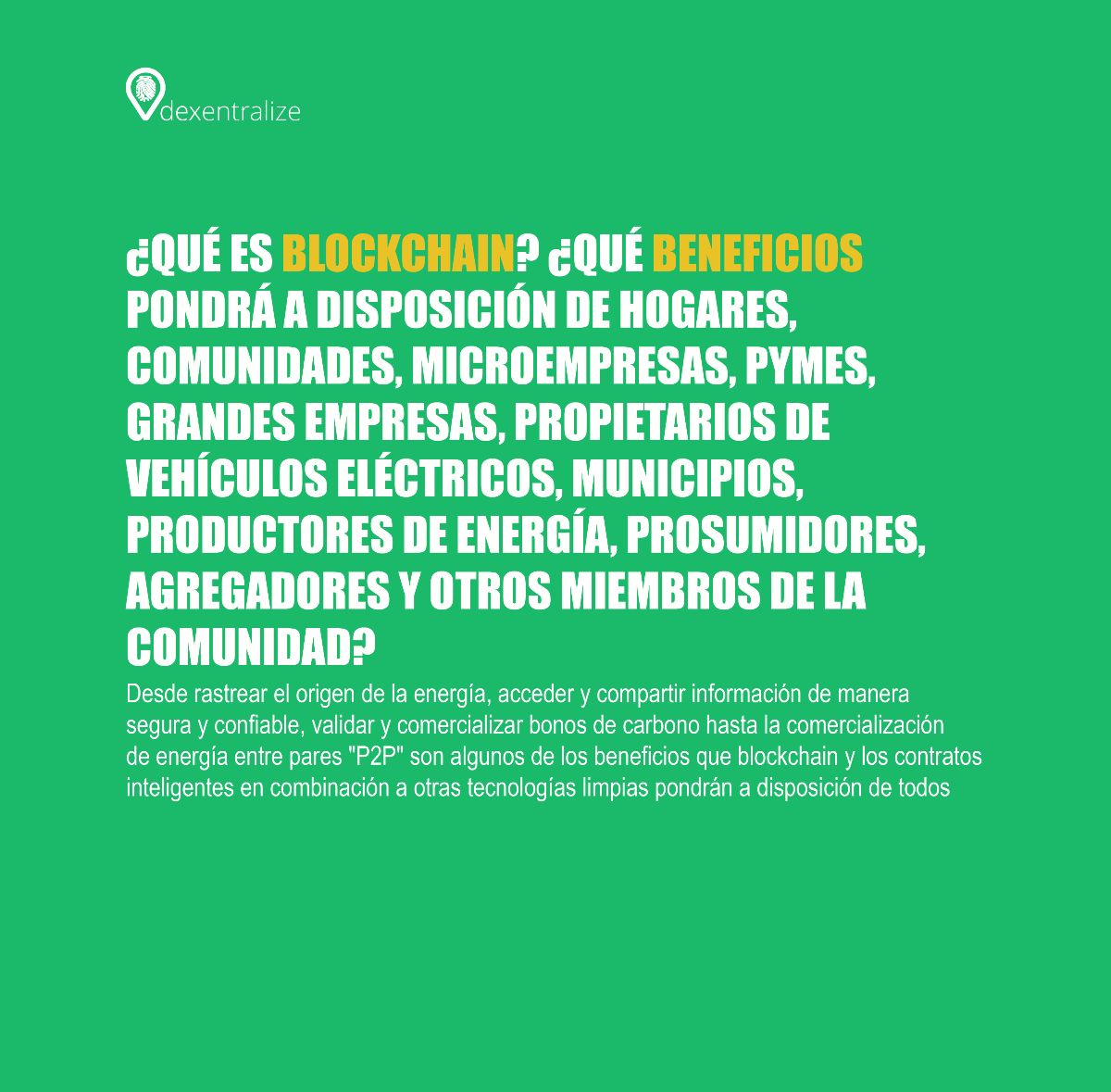 Conoce un poco más los beneficios que blockchain en combinación a otras tecnologías podrán a disposición de todos los usuarios y agentes del sector:
mailchi.mp/1f286d8ec4ca/b… #blockchain #bigdata #renovables #medicióninteligente #InteligenciaArtificial #baterías <a href="/dexentralize/">dexentralize</a>