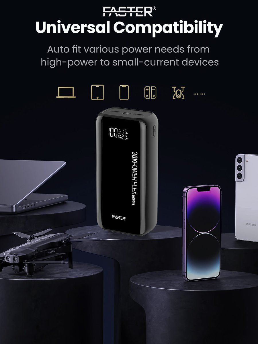 STTech11's tweet image. Faster 30000mah Power Bank