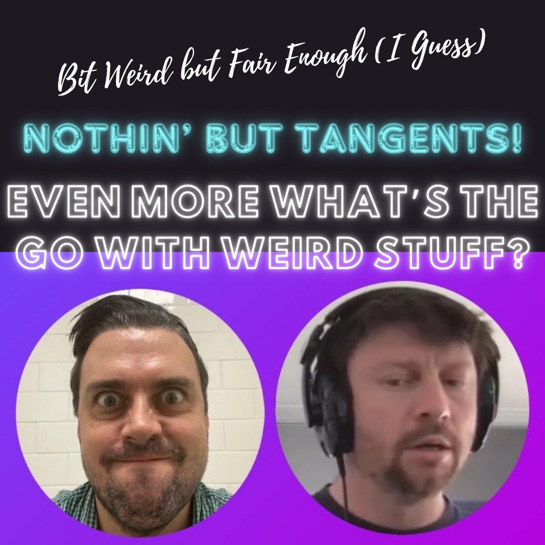 WeirdFair's tweet photo. The original “What’s The Go?” podcast is winding down and all tangents must go out the door! We have tangents from inside the car, we have tangents from outside the car, we have a. Tangent so tangential it is from a different podcast altogether! https://t.co/496vyWr8lB