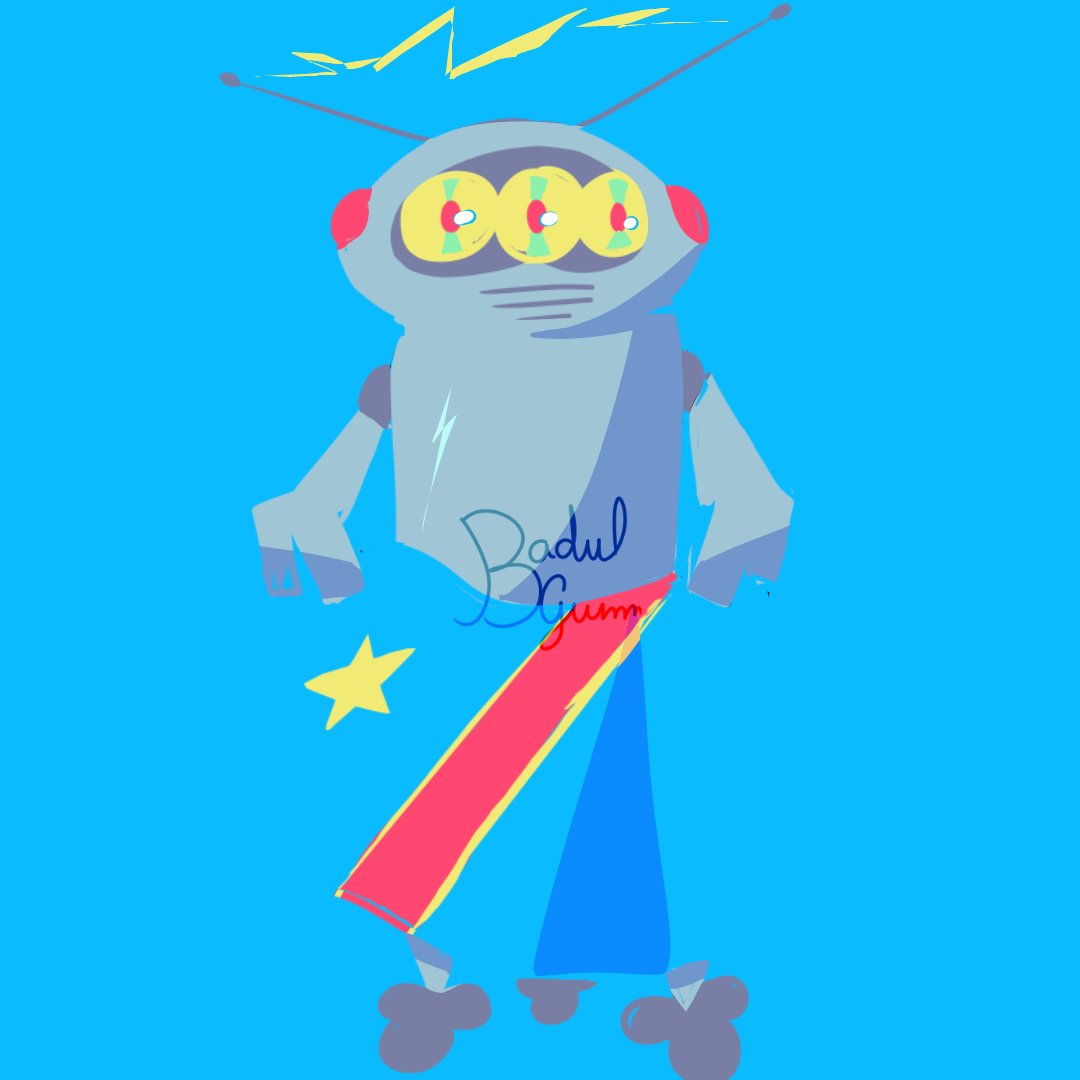 Hungary's favorite robot, Mikrobi #eyesoncongo