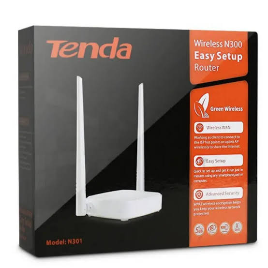 STTech11's tweet image. Tenda Wireless N300 Router